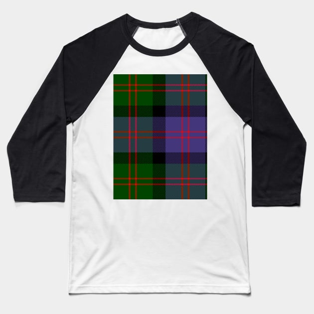 Clan Blair Tartan Baseball T-Shirt by All Scots!